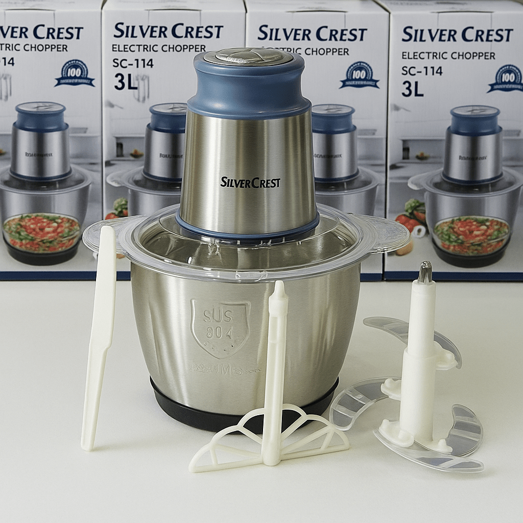 Silver Crest 3L Electric Meat & Vegetable Chopper