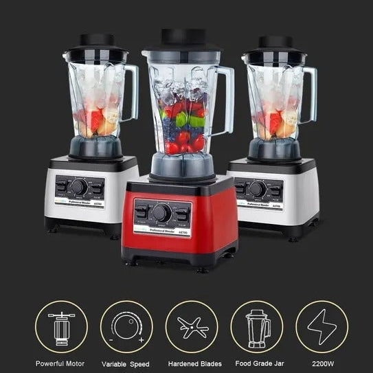 2 in 1 Silver Crest - Heavy Duty Blender - 3 Liter - Orignal 4500 Watts