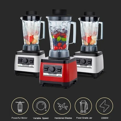 2 in 1 Silver Crest - Heavy Duty Blender - 3 Liter - Orignal 4500 Watts