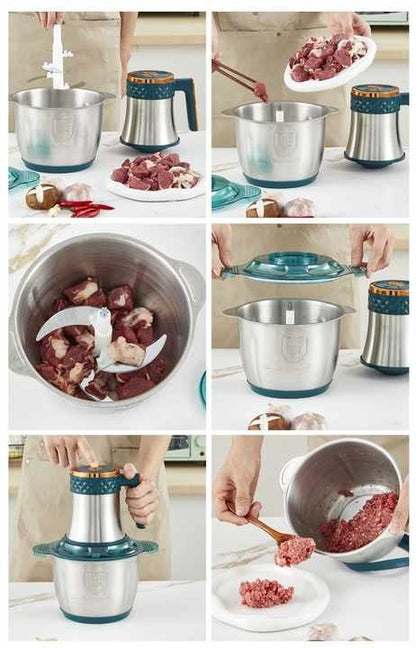 Electric Chopper - Meat And Vegetables