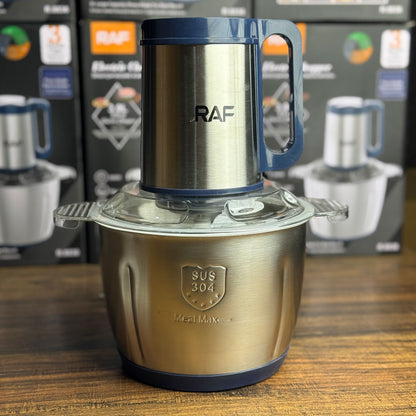 RAF 3L Electric Meat Chopper – Russian Brand, 3-Year Warranty