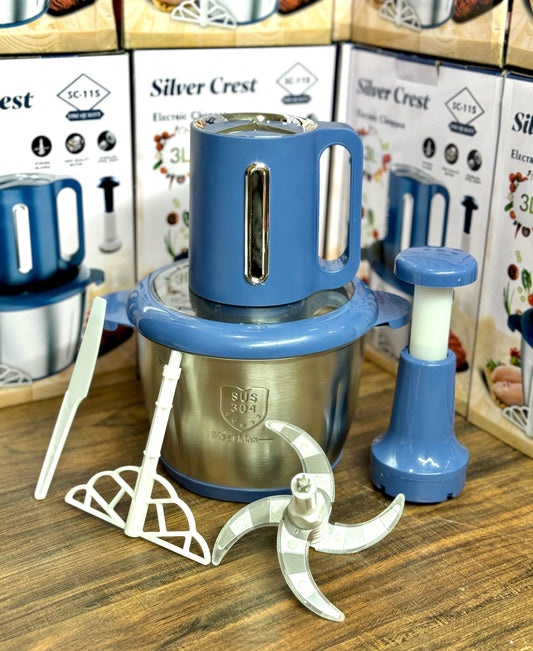 Silver Crest 2 in 1 Electric Chopper - Heavy Duty - 3 Liter