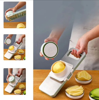 8 in 1 Stainless Steel Vegetable Slicer