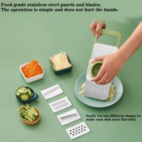 8 in 1 Stainless Steel Vegetable Slicer