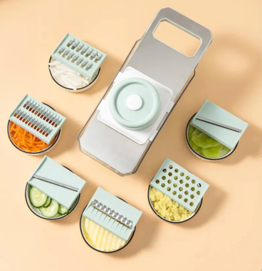 8 in 1 Stainless Steel Vegetable Slicer