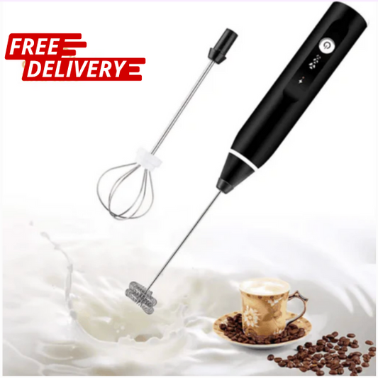 Electric Rechargeable Coffee Beater