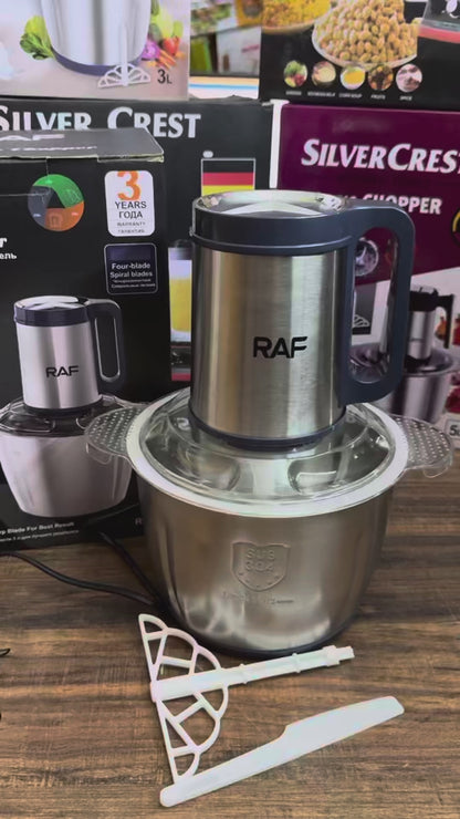 RAF 3L Electric Meat Chopper – Russian Brand, 3-Year Warranty
